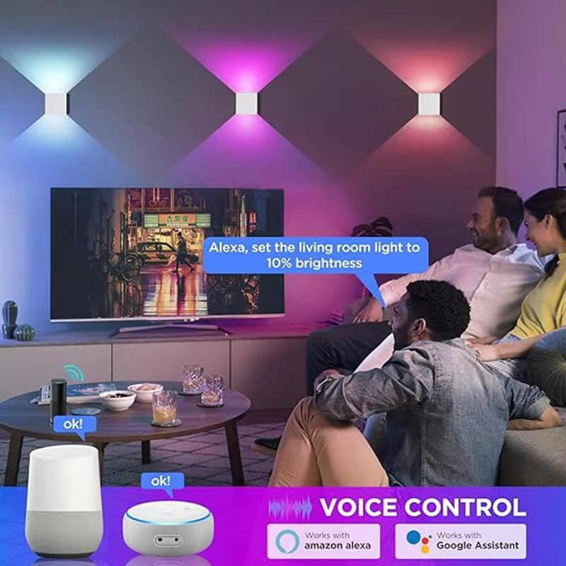 Tuya Zigbee3.0/WiFi対応 スマートRGB壁 - Home Decor Free App のレビューと価格