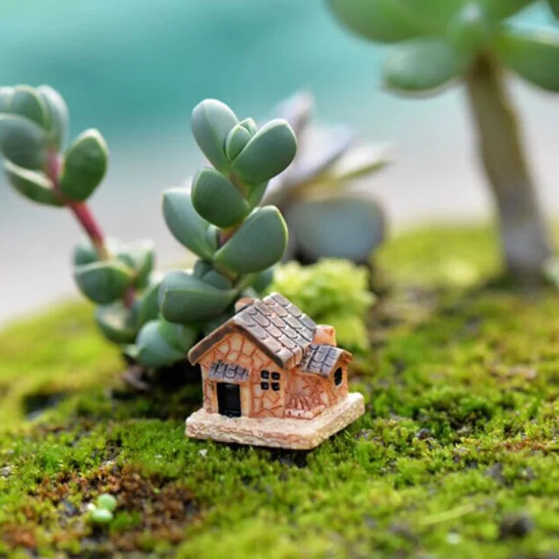 5 ピース/セットミニドールハウスストーンハウス樹脂装飾家庭 - Home Decor Za のレビューと価格